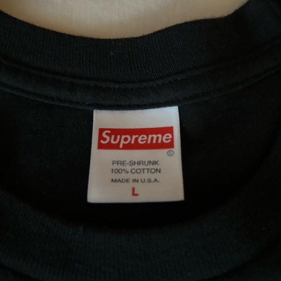 Supreme Warning T-Shirt - Picture 3 of 5